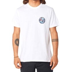 Rip Curl Passage Short Sleeve T-Shirt in White