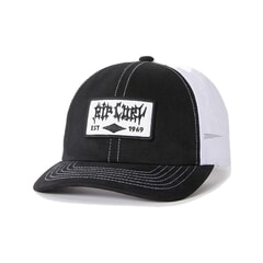 Rip Curl Quality Products Curved Peak Cap in Black
