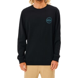 Rip Curl Re Entry Crew Sweatshirt in Black