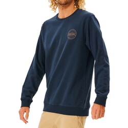 Rip Curl Re Entry Crew Sweatshirt in Dark Navy