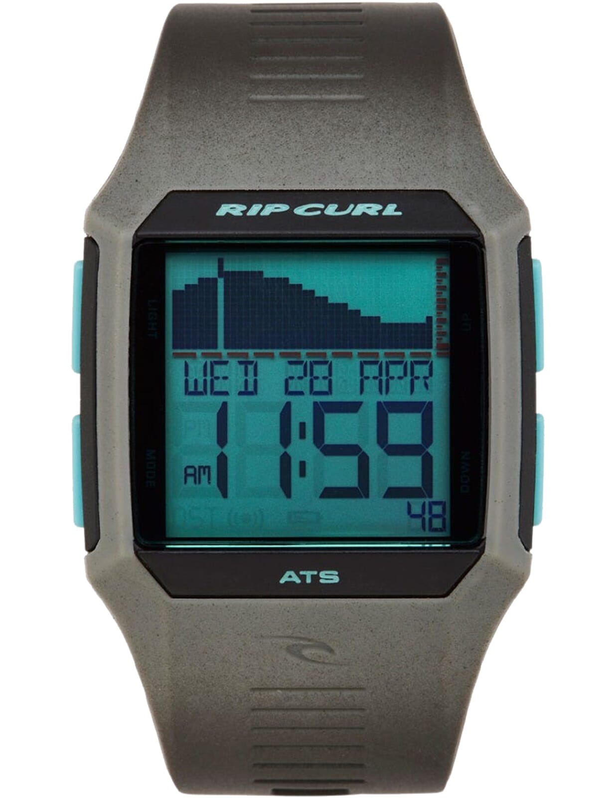 Rip Curl Rifles Tide Watch in Grey