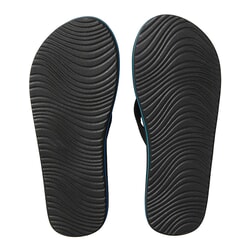 Rip Curl Ripper Flip Flops in Black/Grey/Blue
