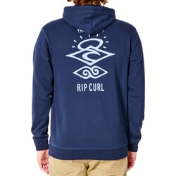 Rip Curl Search Icon Hood Pullover Hoody in Navy