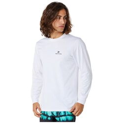 Rip Curl Search Series Long Sleeve Surf Tee in White