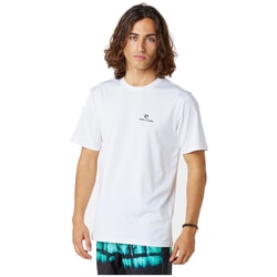 Rip Curl Search Series Short Sleeve Surf Tee in White