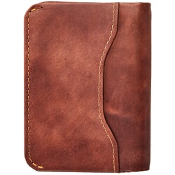 Rip Curl Searchers Portrait RFID Slim Leather Wallet in Brown