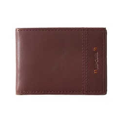 Rip Curl Stacked RFID Slim Leather Wallet in Tobacco