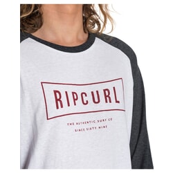 Rip Curl Stretched Out Long Sleeve T-Shirt in Black