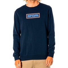 Rip Curl Surf Revival Box Sweatshirt in Navy