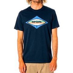 Rip Curl Surf Revival Decal Short Sleeve T-Shirt in Navy 