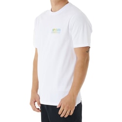 Rip Curl Surf Revival Decal Sleeveless T-Shirt in White