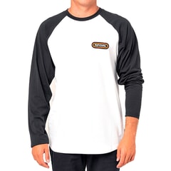 Rip Curl Surf Revival Long Sleeve T-Shirt in White