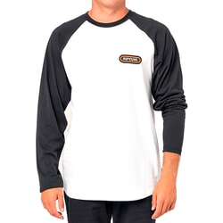 Rip Curl Surf Revival Long Sleeve T-Shirt in White