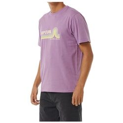 Rip Curl Surf Revival Mumma Short Sleeve T-Shirt in Dusty Purple
