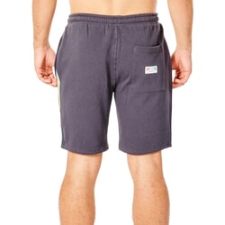 Rip Curl Surf Revival Volley Track Shorts in Washed Black