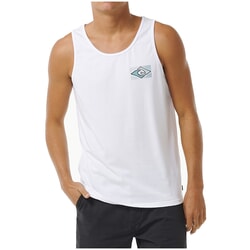 Rip Curl Traditions Sleeveless T-Shirt in Optical White