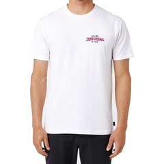 Rip Curl Vintage Slash Short Sleeve T-Shirt in Optical White