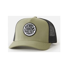 Rip Curl Wetsuit Icon Curved Peak Cap in Olive
