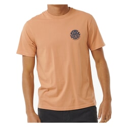 Rip Curl Wetsuit Icon Short Sleeve T-Shirt in Clay