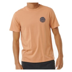 Rip Curl Wetsuit Icon Short Sleeve T-Shirt in Clay