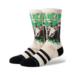 Stance 1994 Green Day Crew Socks in Off White