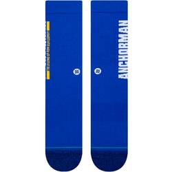 Stance The Legend Anchorman Crew Socks in Blue