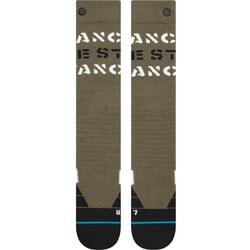 Stance Barracks Snow Socks in Army
