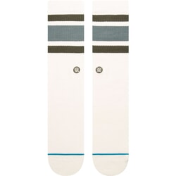 Stance Boyd Crew Socks in Vintage White