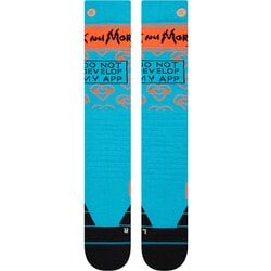 Stance Develop Rick and Morty Snow Socks in Blue