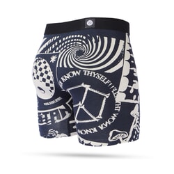 Stance Disorted Wholester Boxers in Black White