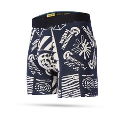Stance Disorted Wholester Boxers in Black White