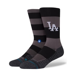 Stance Dodgers Nightshade Crew Socks in Black