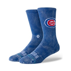 Stance Fade Chicago Cubs MLB Crew Socks in Blue