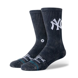 Stance Fade New York Yankees MLB Crew Socks in Navy