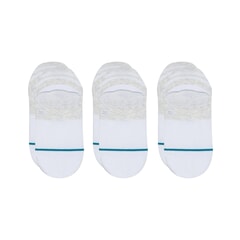 Stance Gamut 2 3 Pack No Show Socks in White