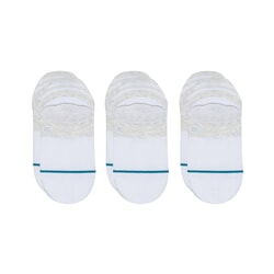 Stance Gamut 2 3 Pack No Show Socks in White