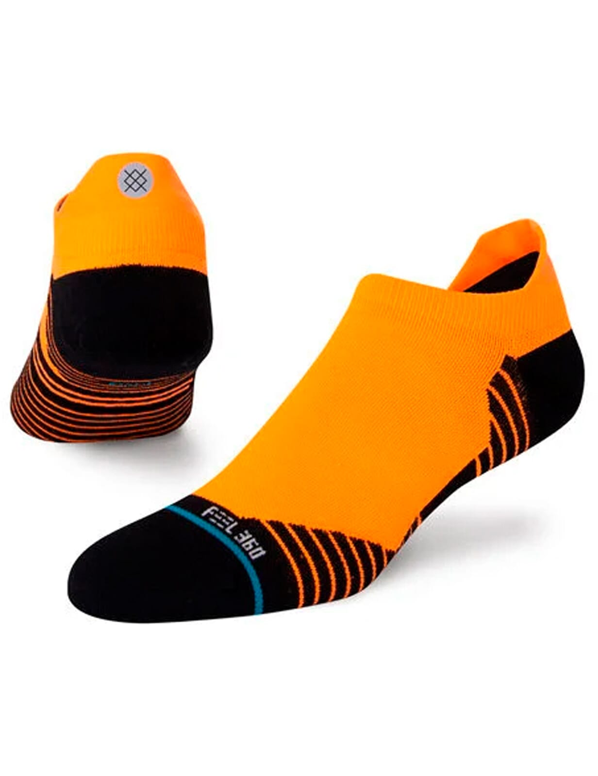 Orange no deals show socks