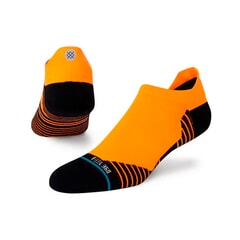 Stance Hiatus No Show Socks in Neon Orange