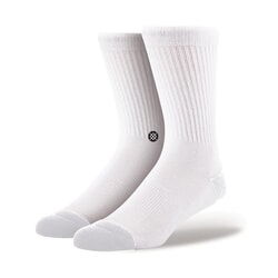 Stance Icon 3 Pack Crew Socks in White