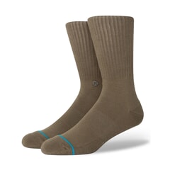 Stance Icon Crew Socks in Green