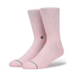 Stance Icon Crew Socks in Pink