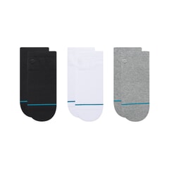 Stance Icon Low 3 Pack No Show Socks in Multi