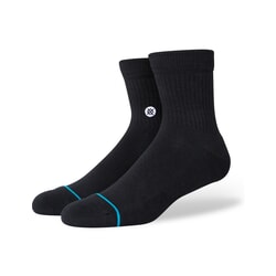 Stance Icon Qtr Ankle Socks in Black