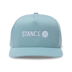 Stance Icon Snapback Curved Peak Cap in Teal
