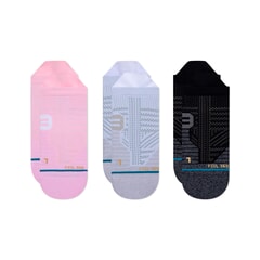 Stance Mesh Tab 3 Pack No Show Socks in Multi
