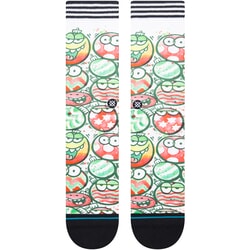 Stance Ornament Kevin Lyons Christmas Crew Socks in White