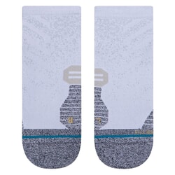 Stance Run Qtr Ankle Socks in White