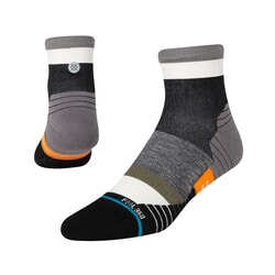 Stance Stake Qtr Ankle Socks in Black