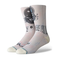 Stance Steal Your Face Crew Socks in Natural