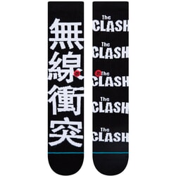 Stance Radio Clash The Clash Crew Socks in Black
